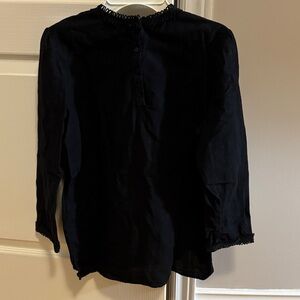 Zara Black Crew Neck Sweater